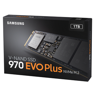 SSD cietais disks 970 EVO Plus, Samsung / 1 TB, M.2