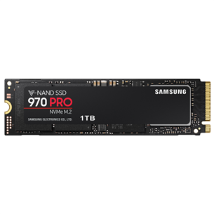 SSD cietais disks 970 PRO, Samsung / 1 TB, M.2