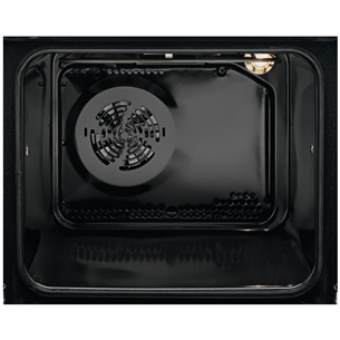 Electrolux, 57 л, пиролитическая очистка, черный/нерж. сталь - Интегрируемый духовой шкаф