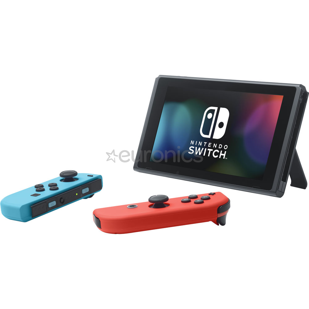 Nintendo Switch V2, pelēka - Spēļu konsole