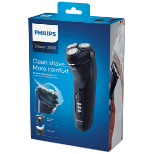 Philips Series 3000 Wet & Dry, black - Shaver