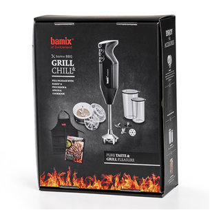 Bamix M200 BBQ, 200 W, black - Hand blender