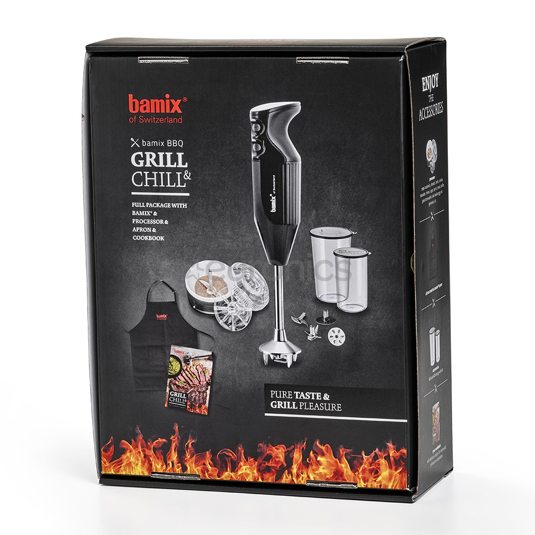 Bamix M200 BBQ, 200 W, melna - Rokas blenderis