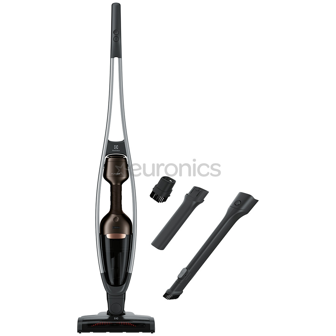 Electrolux Pure Q9, melna/sudraba - Bezvadu putekļu sūcējs