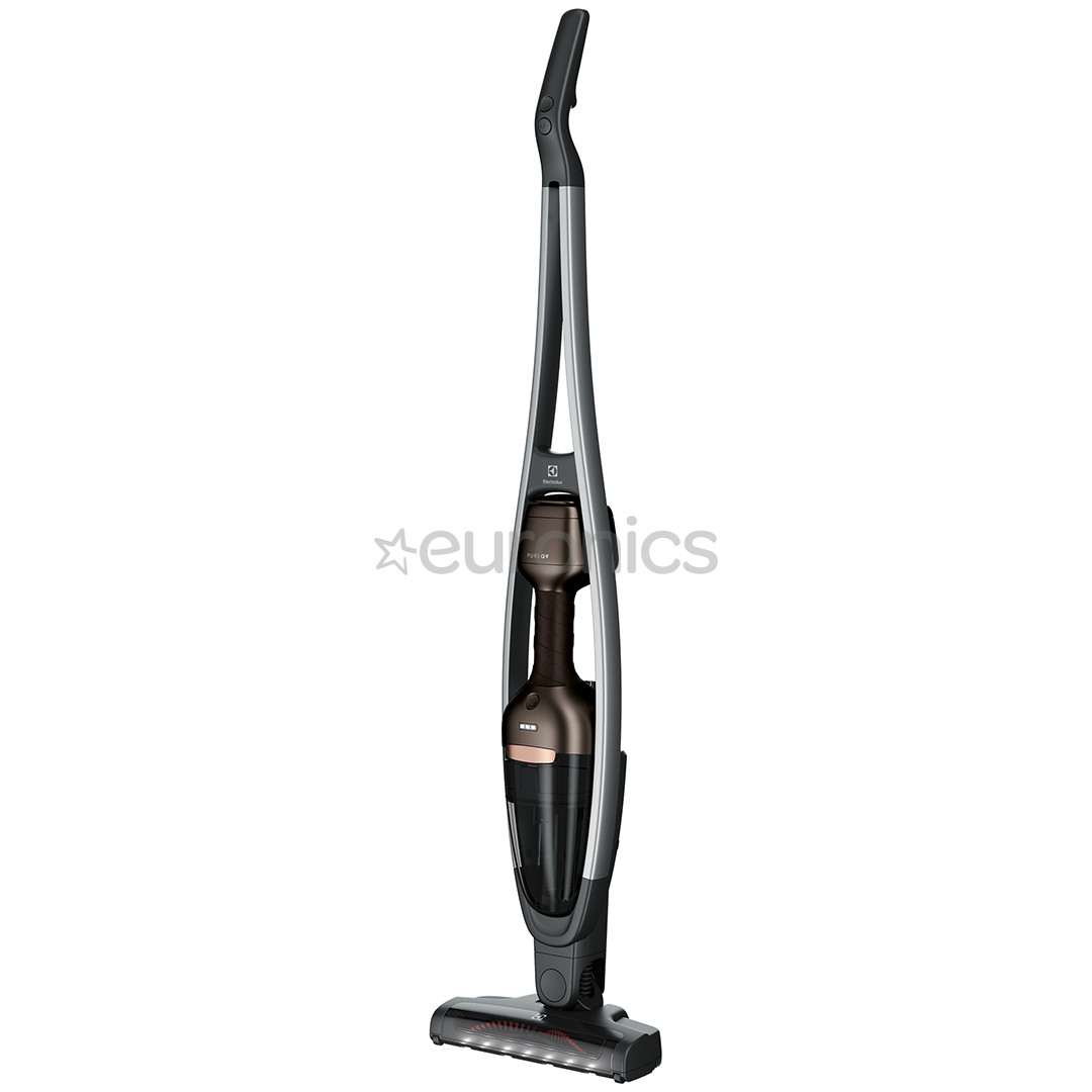 Electrolux Pure Q9, melna/sudraba - Bezvadu putekļu sūcējs