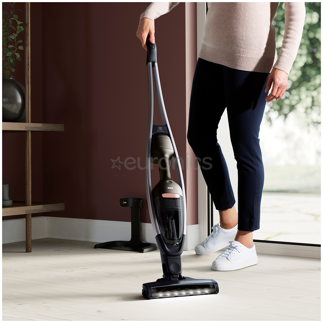 Electrolux Pure Q9, melna/sudraba - Bezvadu putekļu sūcējs