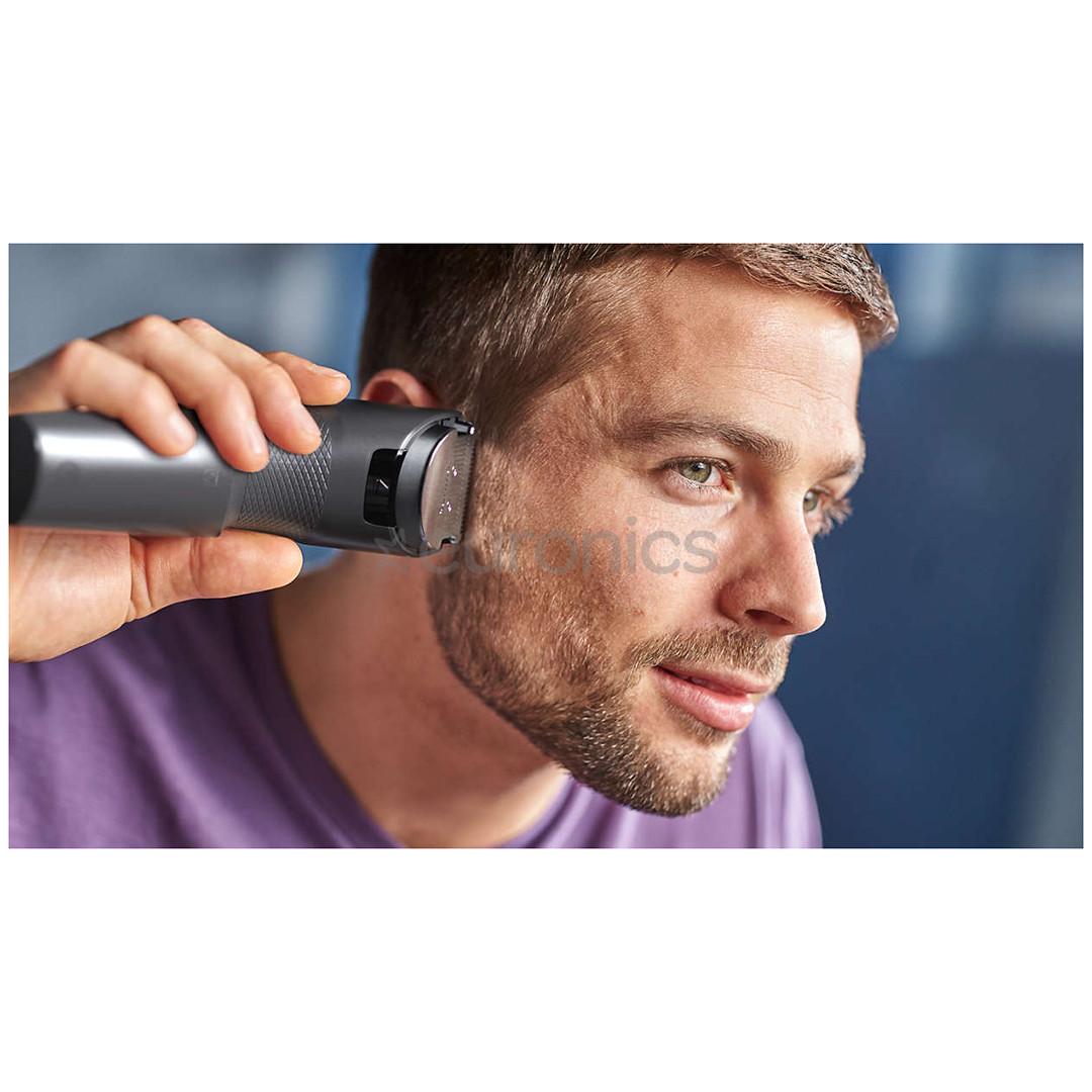 Philips 3000, 0.5-23 mm, pelēka/melna - Matu griežamā mašīna