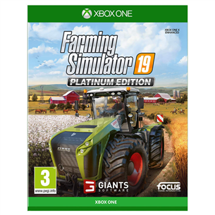 Spēle priekš Xbox One, Farming Simulator 19 Platinum Edition