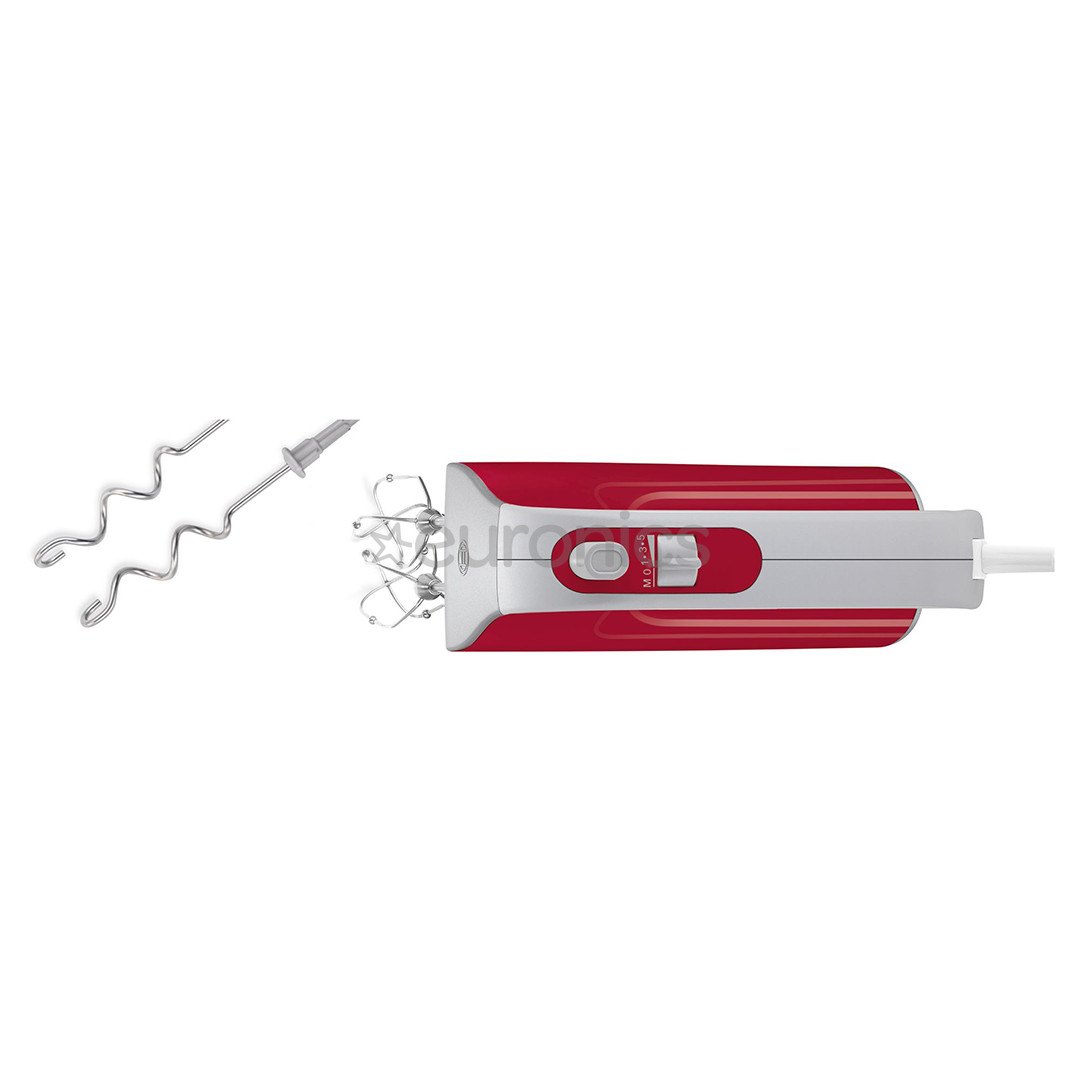 Bosch Styline Colour, 500 W, sarkana/pelēka - Rokas mikseris