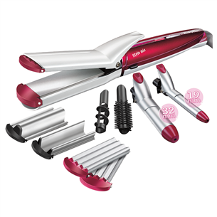 BaByliss, 180 °C, silver/pink - Multistyler MS22E