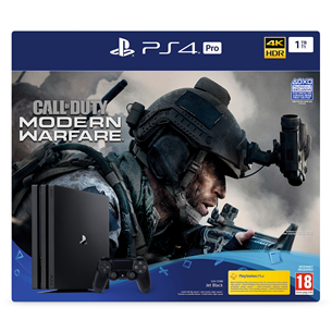 Spēļu konsole PlayStation 4 Pro, Sony / 1 TB + Call of Duty: Modern Warfare