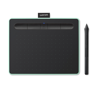 Wacom Intuos S Bluetooth, черный/зеленый - Графический планшет