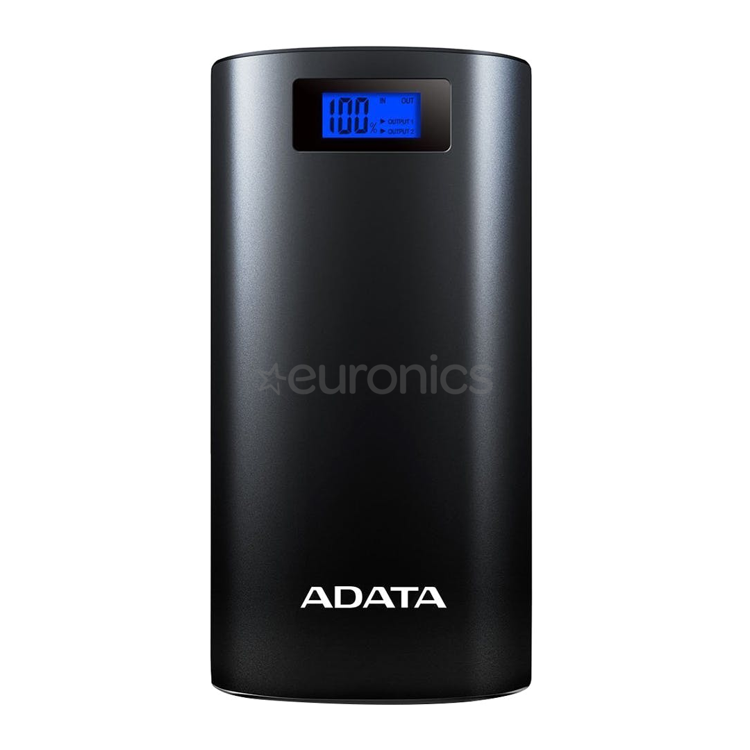 Portatīvais barošanas avots P20000D, Adata / 20000 mAh