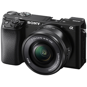 Фотокамера α6100 + объектив 16-50mm, Sony