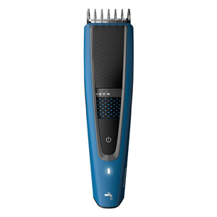 Philips 5000 Series, 0.5-28 mm, blue/black - Hairclipper + beard comb