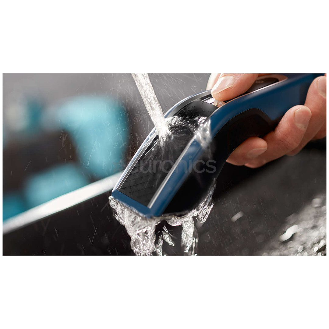 Philips 5000 Series, 0.5-28 mm, blue/black - Hairclipper + beard comb