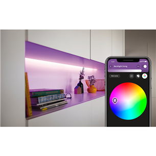 Hue LED gaismas lente (2 m) + adapteris, Philips