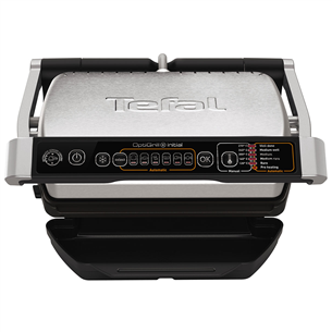 Tefal Optigrill+ Initial, 2000 W, melna/nerūsējošā tērauda - Elektriskais grils