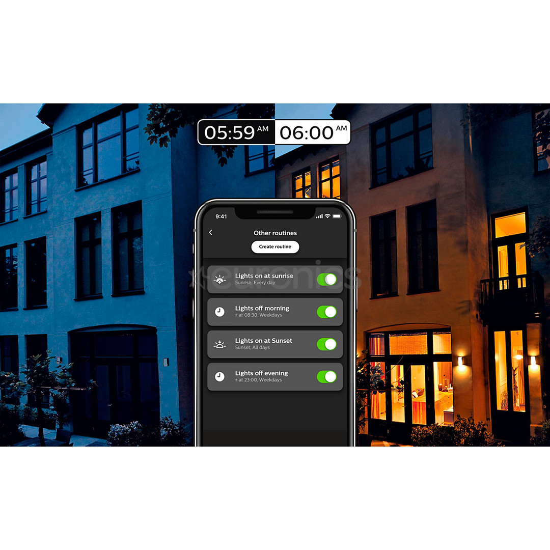 Комплект умных ламп Philips Hue White and Color Ambience (E27)