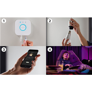 Philips Hue kit White and Color Ambiance (E27)