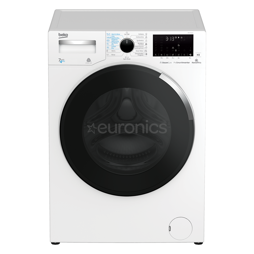 Veļas mazgājamā mašīna ar žāvētāju, Beko / 1400 apgr./min