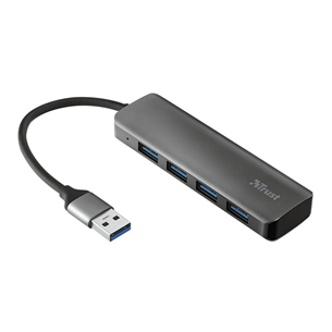 USB portu dalītājs Halyx 4 USB 3.2, Trust 23327