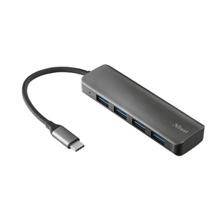 USB-C portu dalītājs Halyx 4 USB-A 3.2, Trust 23328