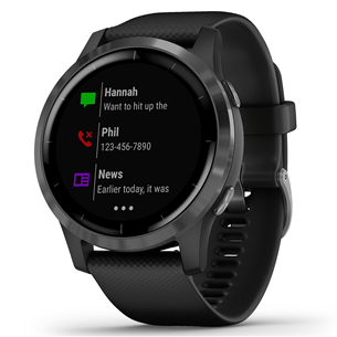 Garmin Vivoactive 4, melna - Viedpulkstenis 010-02174-13