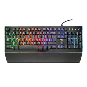 Trust GXT 860 Thura Semi-mechanical Gaming, US, black - Keyboard