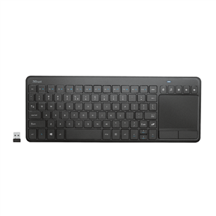 Trust Vaia, ENG, black - Wireless Keyboard