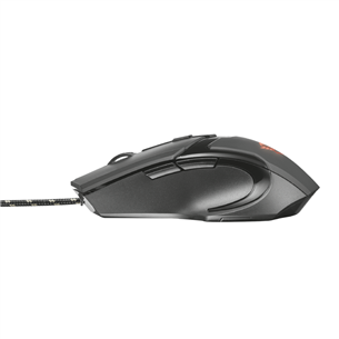 Trust GXT 101 Gav, gray/black - Wired Optical Mouse
