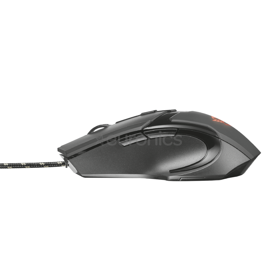 Trust GXT 101 Gav, gray/black - Wired Optical Mouse