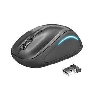 Trust Yvi FX, black - Wireless Optical Mouse