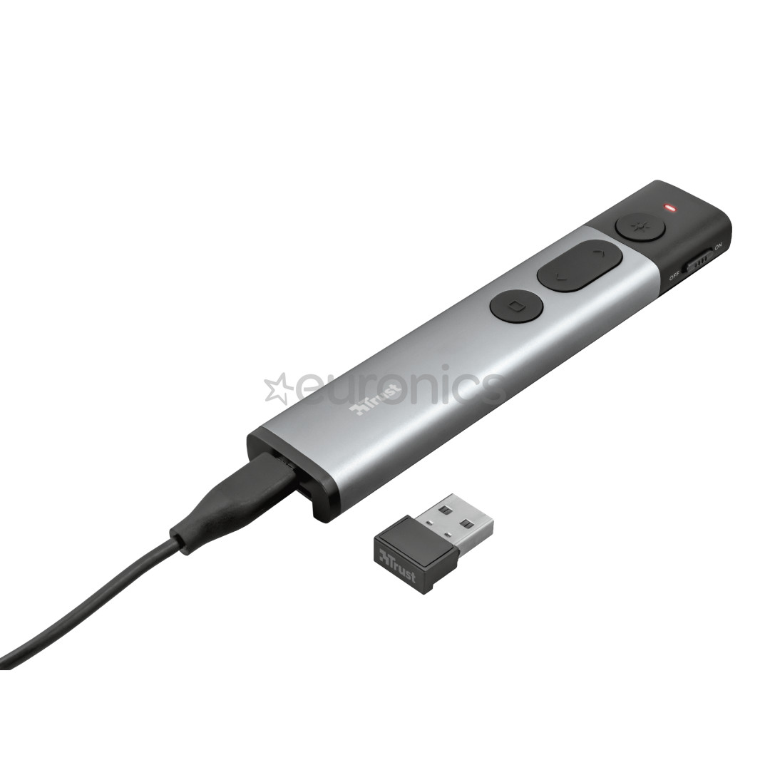 Trust Kazun, серый - Пульт для проведения презентаций