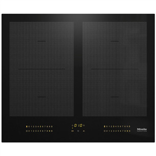 Miele, platums 62 cm, melna - Iebūvējama indukcijas plīts virsma KM7564FL