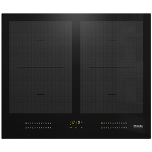 Miele, ширина 62 см, черный - Интегрируемая индукционная варочная панель KM7564FL