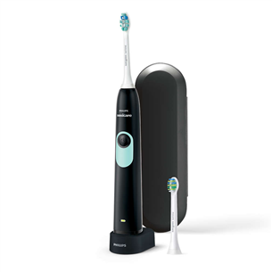 Philips Sonicare Teens, travel case, black/white/green - Electric toothbrush