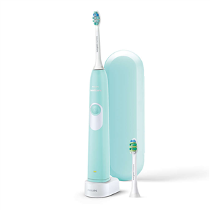 Philips Sonicare Teens, футляр, белый/зеленый - Электрическая зубная щетка