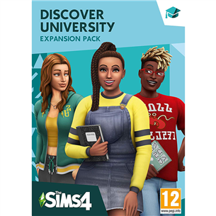 PC game The Sims 4: Discover University