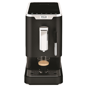 Stollar The Slim Café SEM800, black/stainless steel - Espresso Machine