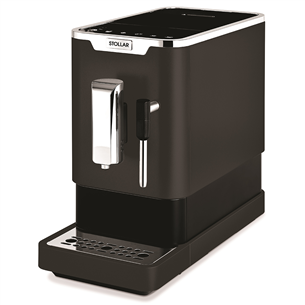 Stollar The Slim Café SEM800, black/stainless steel - Espresso Machine