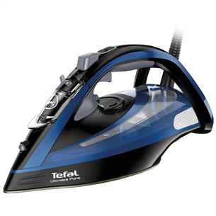Tefal Ultimate Pure, 3000 W, blue/black - Steam iron FV9834EO