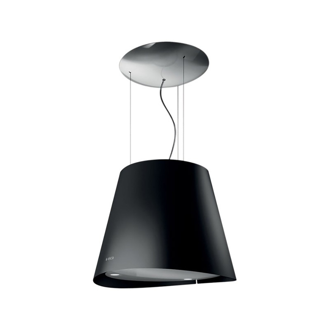 Elica Eas, 603 m³/h, black - Island cooker hood