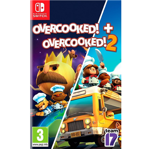 Switch games Overcooked 1 & 2