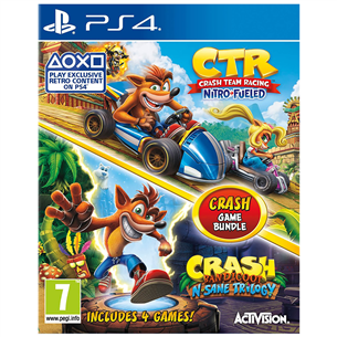 PS4 game Crash Bandicoot Bundle