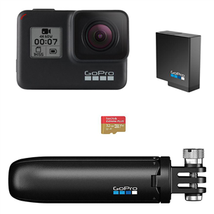 Комплект с экшн-камерой GoPro HERO7 Black