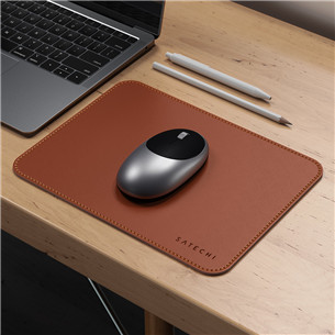 Satechi Eco-Leather, коричневый - Коврик для мыши