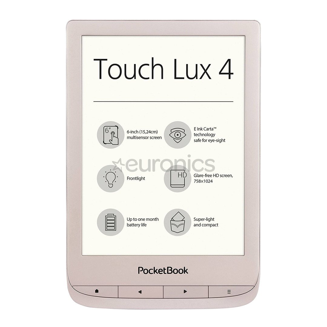 E-grāmata Touch Lux 4 (Dāvanu komplekts), PocketBook
