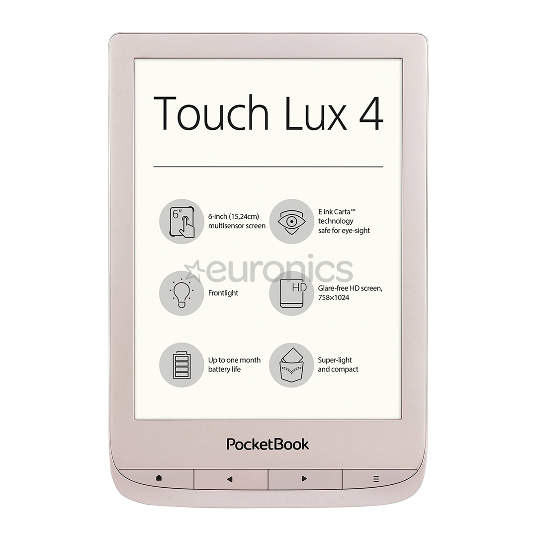 E-grāmata Touch Lux 4 (Dāvanu komplekts), PocketBook