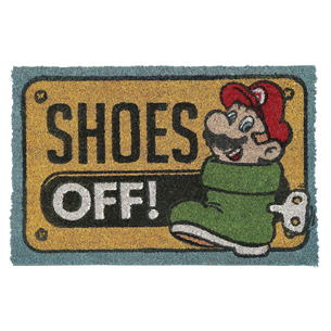 Дверной коврик Mario Shoes Off